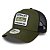 Boné New Era 9FORTY Pacth Booking Program Trucker Hat Green - Imagem 1