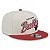 Boné New Era 9FIFTY NBA Chicago Bulls Script Off White - Imagem 3