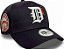 Boné New Era 9FORTY MLB Detroit Tigers Cooperstown Floral A-Frame Navy - Imagem 1