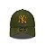 Boné New Era 9FORTY MLB New York Yankees Side Patch M-Crown Green - Imagem 2