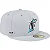 Boné New Era 59FIFTY MLB Florida Marlins Fitted Clubhouse 2025 Grey - Imagem 3