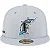 Boné New Era 59FIFTY MLB Florida Marlins Fitted Clubhouse 2025 Grey - Imagem 2