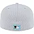 Boné New Era 59FIFTY MLB Florida Marlins Fitted Clubhouse 2025 Grey - Imagem 5