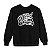 Moletom HIGH Crewneck College Black - Imagem 1