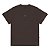 Camiseta PLANO C Logo Embroidery Brown - Imagem 1