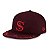 Boné New Era 9FIFTY MLB Chicago White Sox Retro Crown Hat Burgundy - Imagem 1