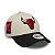 Boné New Era 9FORTY NBA Chicago Bulls Contrast Patch Hat Beige - Imagem 3