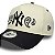 Boné New Era 9FORTY MLB New York Yankees Paisley Hat Off White - Imagem 1