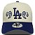 Boné New Era 9FORTY MLB Los Angeles Dodgers Paisley Hat Off White - Imagem 2