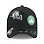 Boné New Era 9FORTY NBA A-Frame Boston Celtics All Over Hat Black - Imagem 2