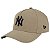 Boné New Era 9FORTY MLB A-Frame New York Yankees Hat Beige - Imagem 1