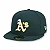 Boné New Era 59FIFTY MLB Atlanta Braves Game Cap Green - Imagem 1