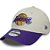 Boné New Era 9FORTY NBA Los Angeles Lakers Contrast Patch Hat Beige - Imagem 1