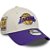 Boné New Era 9FORTY NBA Los Angeles Lakers Contrast Patch Hat Beige - Imagem 2