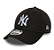 Boné New Era 9FORTY MLB New York Yankees M-Crown Black - Imagem 1