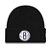 Gorro New Era Skull Knit NBA Brooklyn Nets Beanie Black - Imagem 1
