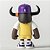 Miniatura New Era NBA Los Angeles Lakers Mini FFALO Figure - Imagem 4