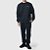 Moletom Champion Athletic Mini Script Crewneck Black - Imagem 5