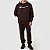 Moletom Champion Athletic Script Hoodie Coffee - Imagem 4
