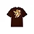 Camiseta THUG NINE Golden Forty Brown - Imagem 1
