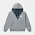 Moletom Take-Off Reversible v1 Flannel Jacket Gray - Imagem 1