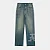 Calça Take-Off Movement Washed Blue Loose Fit Jeans - Imagem 1