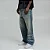 Calça Take-Off Movement Washed Blue Loose Fit Jeans - Imagem 4