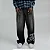 Calça Take-Off Movement Washed Black Loose Fit Jeans - Imagem 3