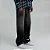 Calça Take-Off Movement Washed Black Loose Fit Jeans - Imagem 5