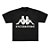 Camiseta Exclusiviist 1OF1 Kappa Heritage Tee Black - Imagem 1