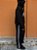 Calça Exclusiviist 1OF1 Kappa Heritage Cut Wide Sweat Pants Black - Imagem 3