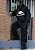 Calça Exclusiviist 1OF1 Kappa Heritage Cut Wide Sweat Pants Black - Imagem 4