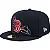 Boné New Era 59FIFTY MLB Boston Red Sox State Stitch Navy - Imagem 3