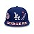 Boné New Era 59FIFTY MLB Los Angeles Dodgers All Over Royal Blue - Imagem 2