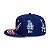 Boné New Era 59FIFTY MLB Los Angeles Dodgers All Over Royal Blue - Imagem 6