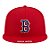 Boné New Era 9FIFTY MLB Boston Red Sox Visor Hat Red - Imagem 2