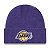 Gorro New Era Skull Knit NBA Los Angeles Lakers Beanie Purple - Imagem 1