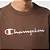 Camiseta Champion Logo Embroidery Script Chocolate Mousse - Imagem 2