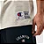 Camiseta Champion Logo Embroidery Script Ash Heather Grey - Imagem 5