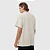 Camiseta Champion Logo Embroidery Script Ash Heather Grey - Imagem 3