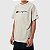 Camiseta Champion Logo Embroidery Script Ash Heather Grey - Imagem 1