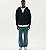 Moletom PLANO C Jaqueta Zip Hoodie Black - Imagem 3
