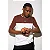 Camiseta Thug Nine Classic T 09 Brown White - Imagem 4