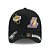 Boné New Era 9FORTY NBA A-Frame Los Angeles Lakers All Over Hat Black - Imagem 2