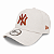 Boné New Era 9FORTY MLB A-Frame New York Yankees League Essencial Sand - Imagem 1