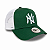 Boné New Era 9FORTY MLB New York Yankees League Essencial Trucker Hat Green - Imagem 3