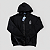 Moletom Öus Monograma Zíper Hoodie Black - Imagem 1