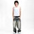 Calça Take-Off Disorder Washed Grey Jeans - Imagem 7