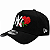 Boné New Era 9Forty A-Frame MLB New York Yankees "World Series" Edition Black - Imagem 1