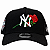 Boné New Era 9Forty A-Frame MLB New York Yankees "World Series" Edition Black - Imagem 2